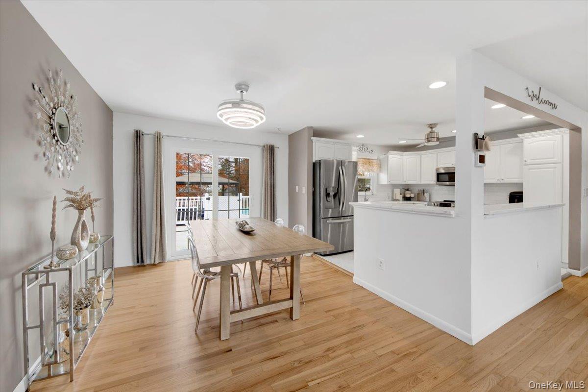 10 Scott Drive Middletown, NY 10941 - Photo 18 of 33 a view of a kitchen with furniture and wooden floor