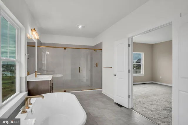 a very nice looking room with a large window