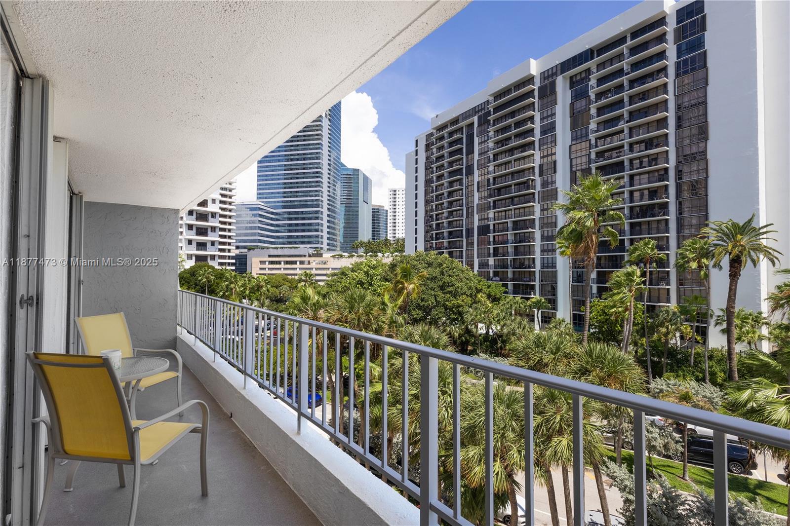 200 Southeast 15th Road, Unit 6F Miami, FL 33129 - Photo 17 of 38 a view of balcony with lamp