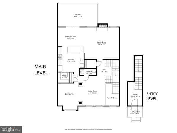 a picture of a bench in front of a door