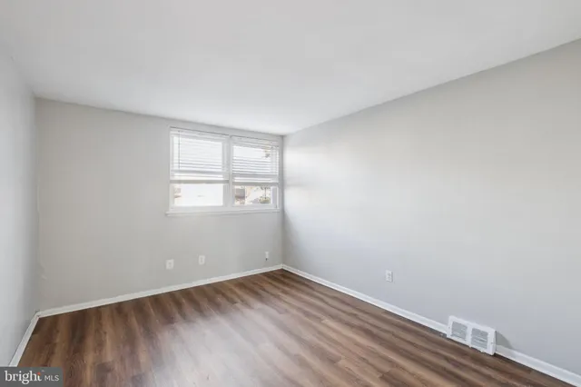 wooden floor in an empty room