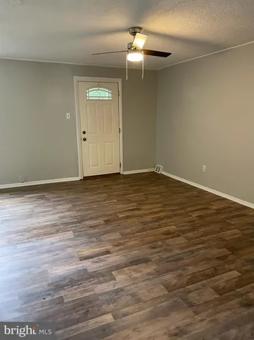 wooden floor in an empty room