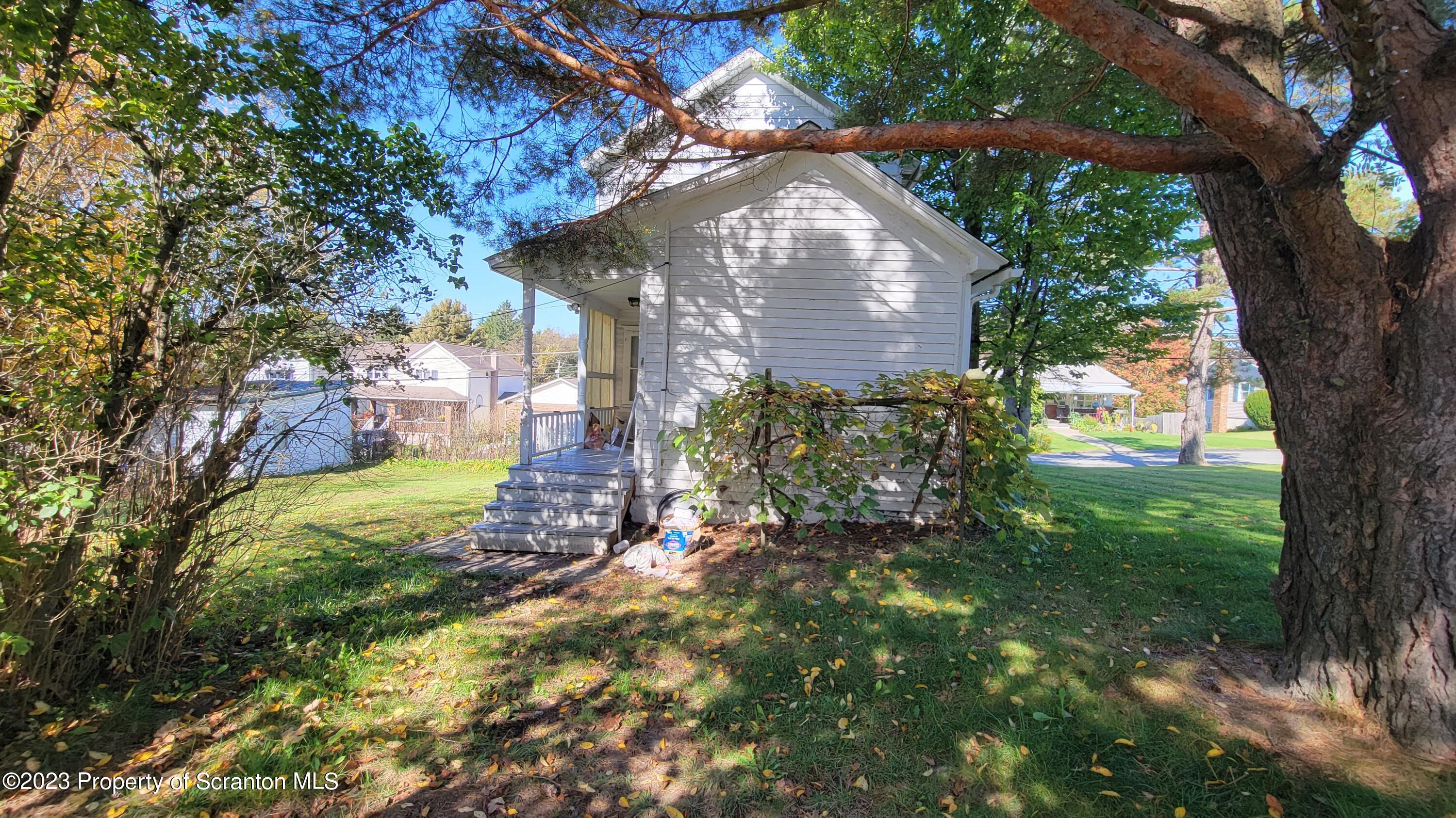 232 Vine Street Forest City, PA 18421 - Photo 7 of 24 a view of a yard in front of house