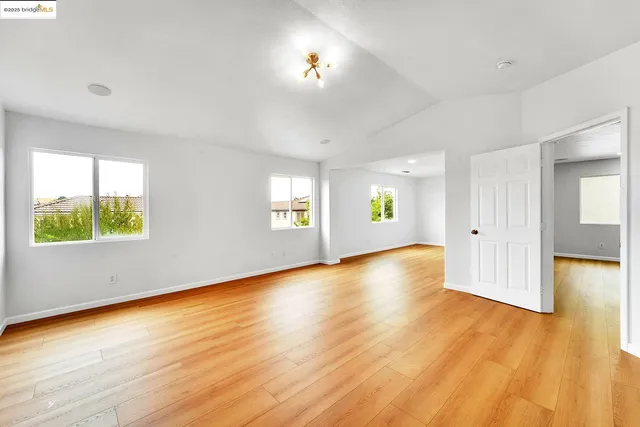a view of kitchen and utility room