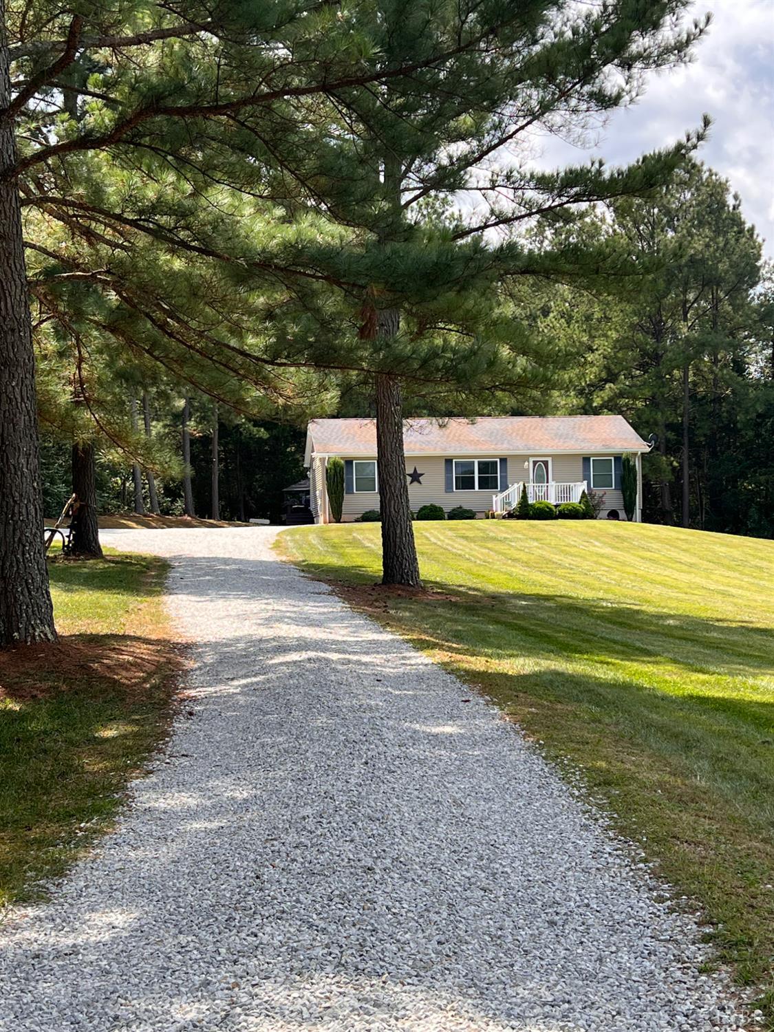 102 Fawn Court Amherst, VA 24521 - Photo 54 of 64 a view of an swimming pool with an outdoor seating