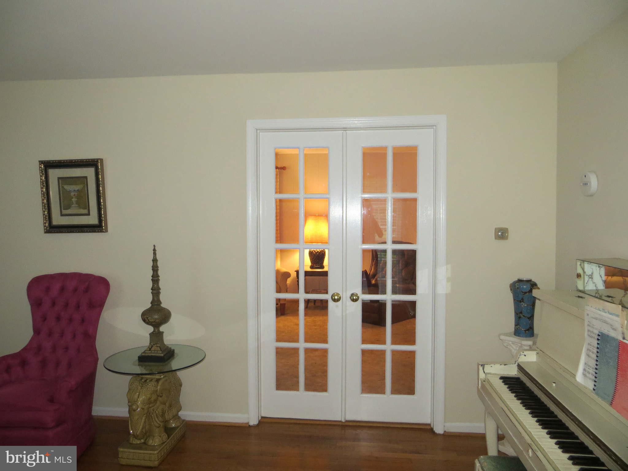 12504 Kuhl Road Silver Spring, MD 20902 - Photo 10 of 27 French Doors Open to Family Room