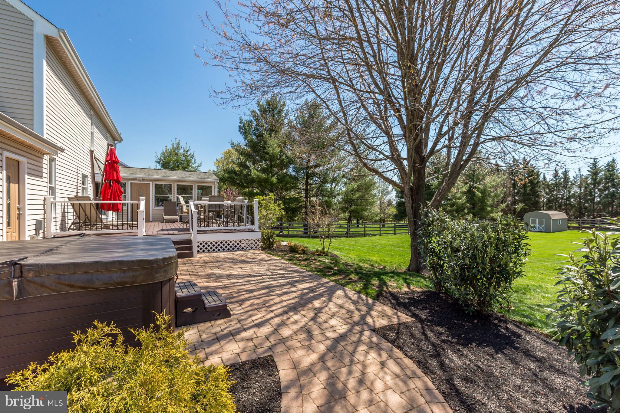 16910 Hoskinson Road Poolesville, MD 20837 - Photo 28 of 30 a view of house with backyard and garden