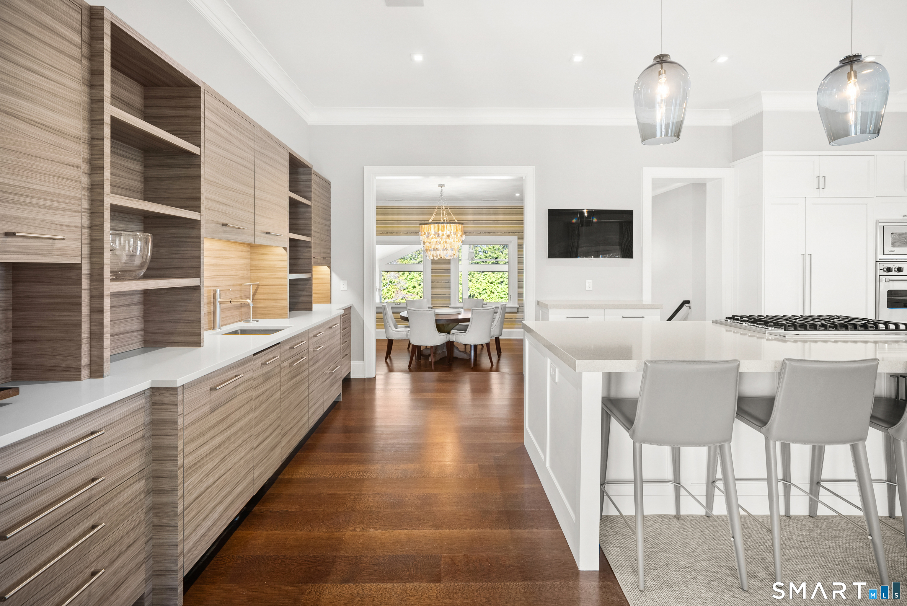 3 Stony Point Road Westport, CT 06880 - Photo 12 of 38 Built in bar contains sink, second dishwasher, ice maker, wine fridge