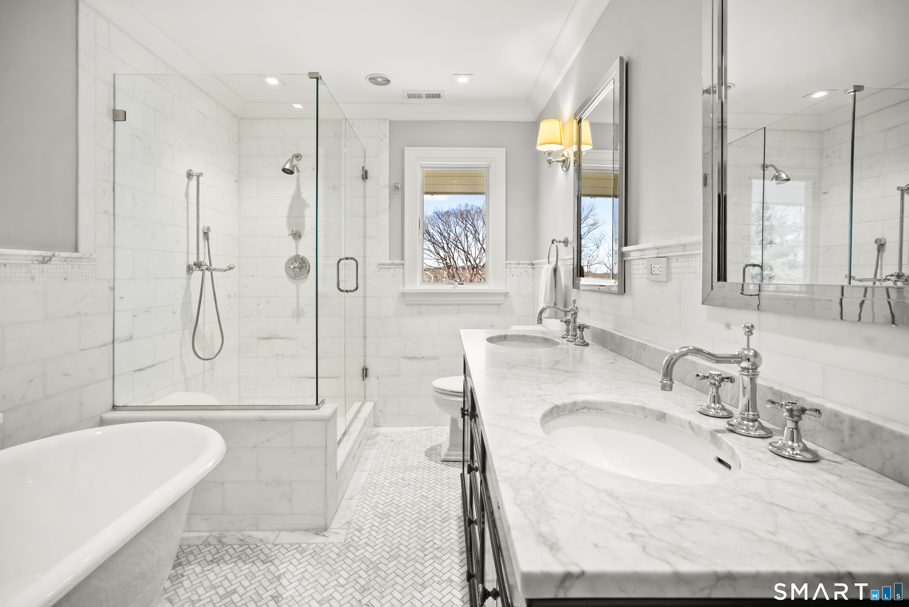 3 Stony Point Road Westport, CT 06880 - Photo 20 of 38 Separate shower and soaking tub