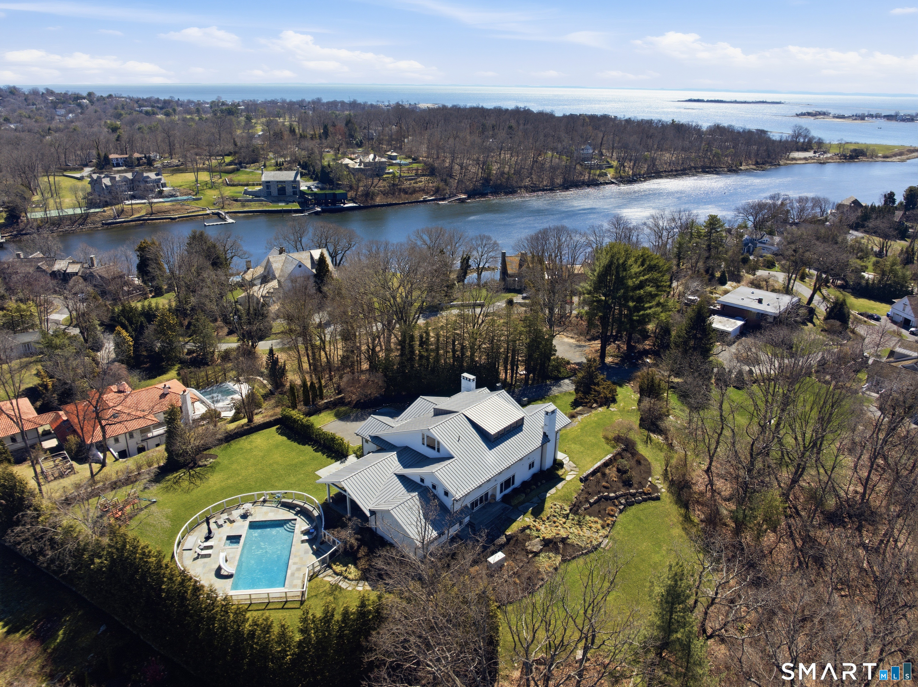 3 Stony Point Road Westport, CT 06880 - Photo 4 of 38 Drone footage