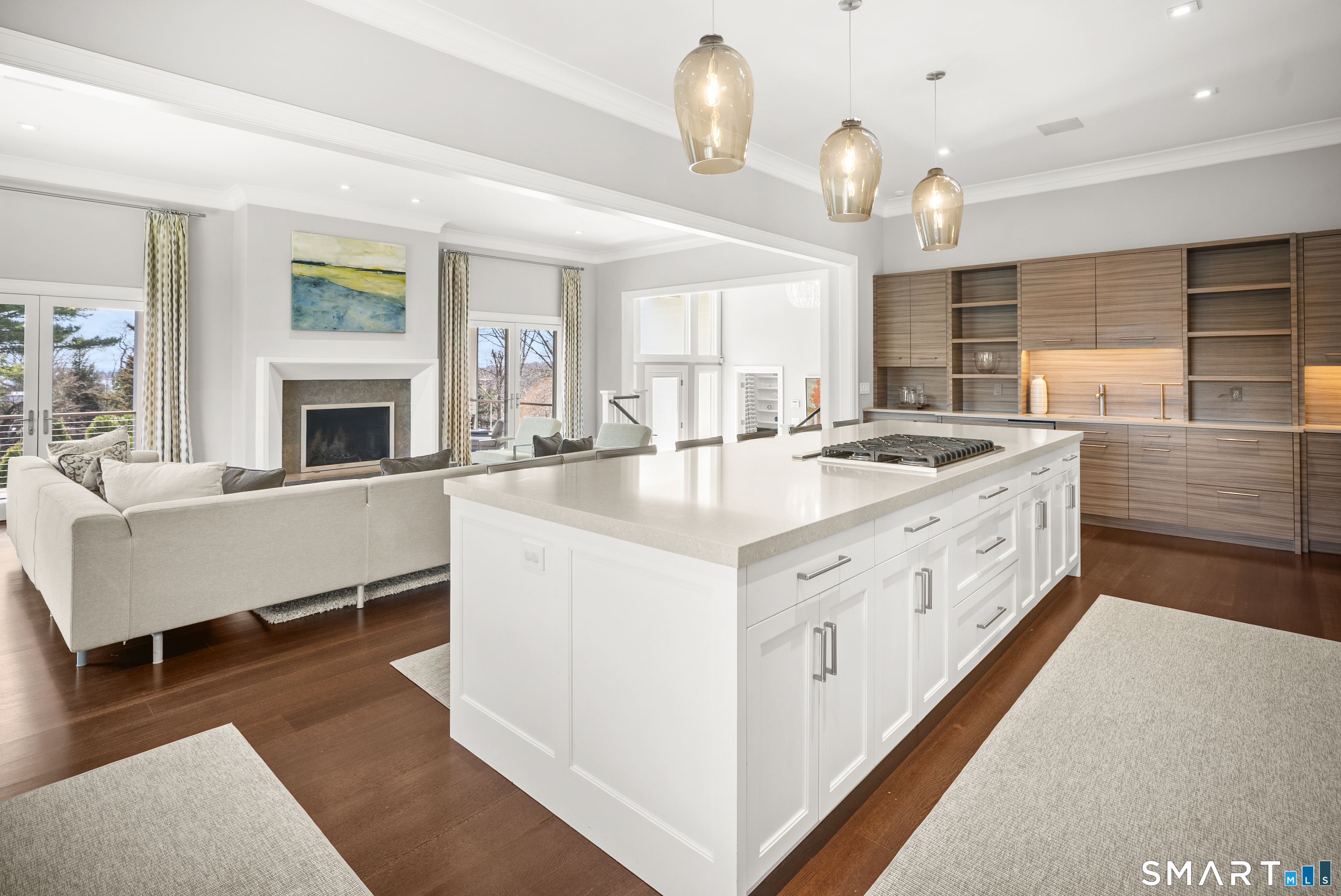 3 Stony Point Road Westport, CT 06880 - Photo 10 of 38 Open layout to living room for optimal entertaining