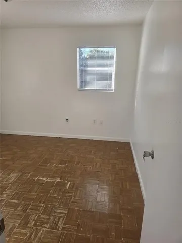 a view of a room with an empty space