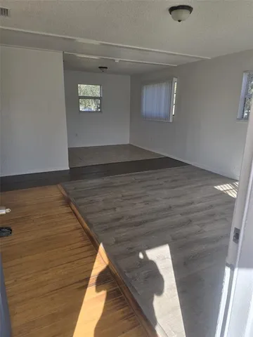 a view of wooden floor