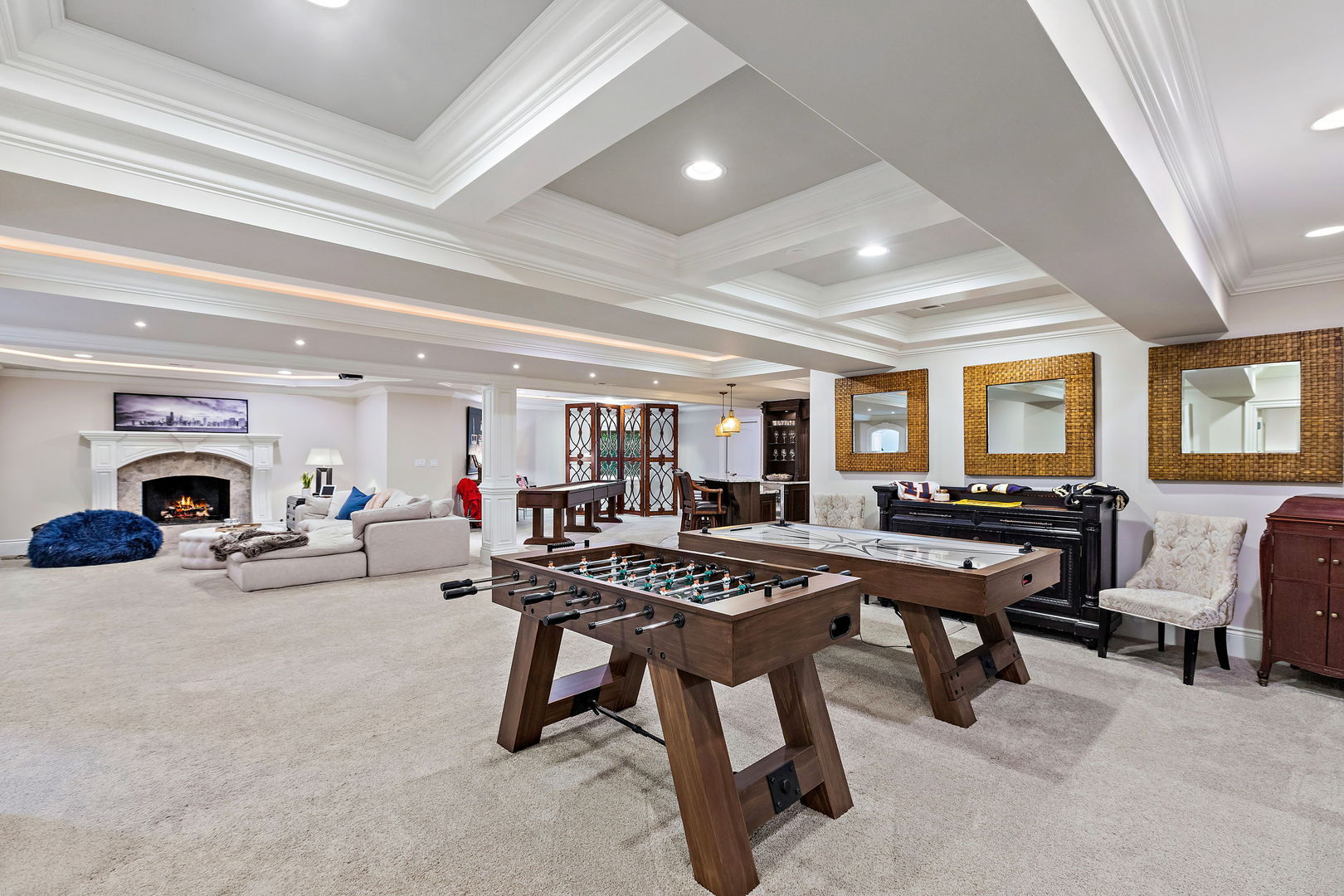 368 Ridge Avenue Winnetka, IL 60093 - Photo 24 of 55 a view of a livingroom with furniture and a fireplace