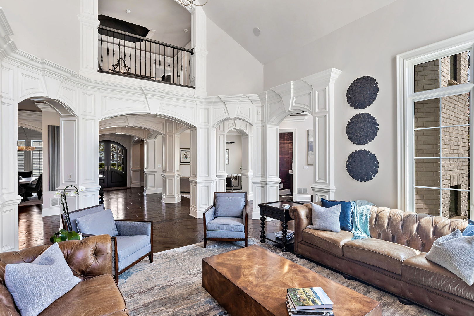 368 Ridge Avenue Winnetka, IL 60093 - Photo 6 of 55 a living room with furniture and a large window