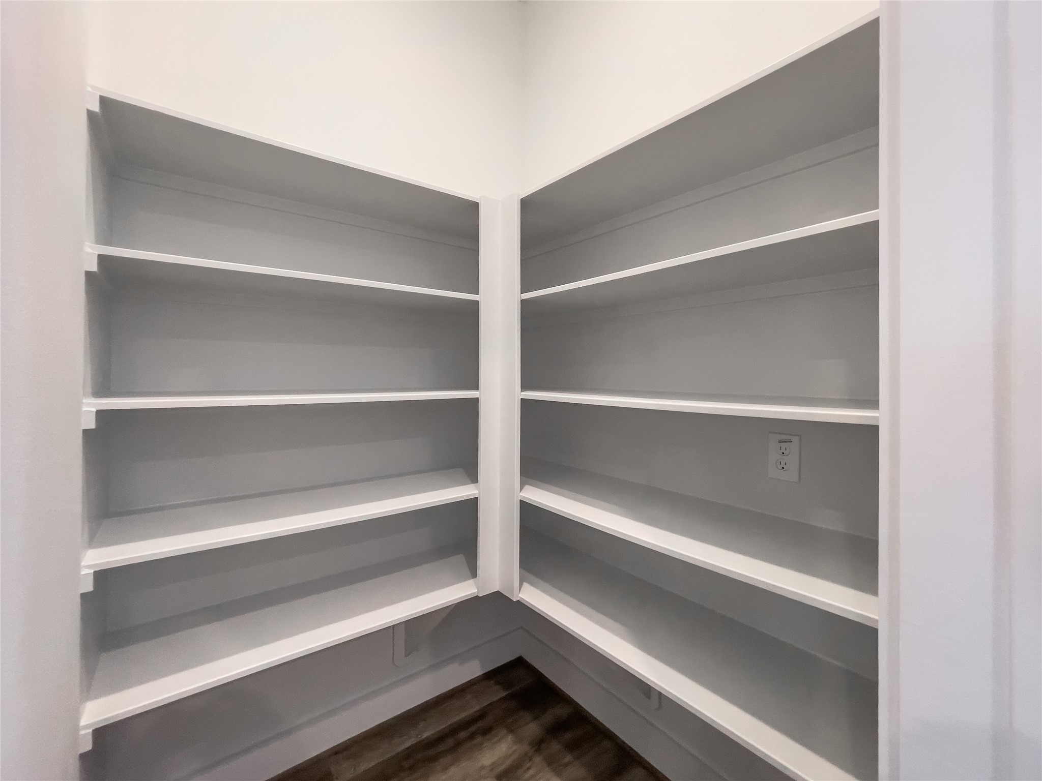 1270 North Post Oak Road, Unit A Houston, TX 77055 - Photo 15 of 33 Spacious walk-in pantry with ample shelving for all your kitchen essentials.