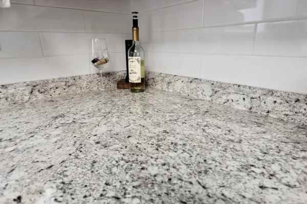 a close view of a sink