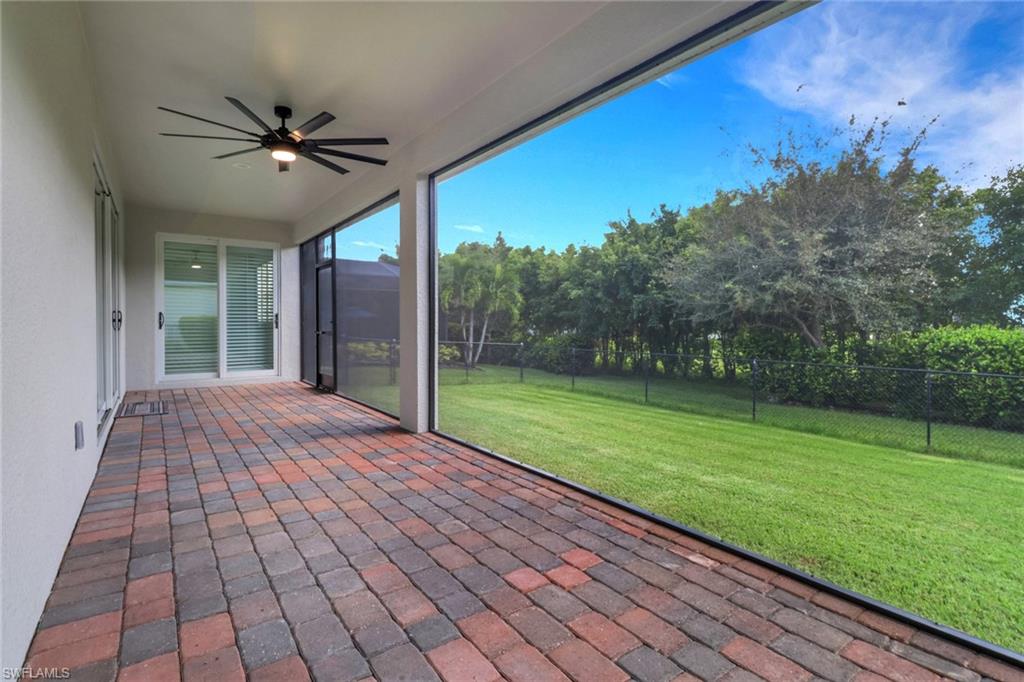 17094 Wrigley Circle Fort Myers, FL 33908 - Photo 24 of 33 a view of a porch with a yard