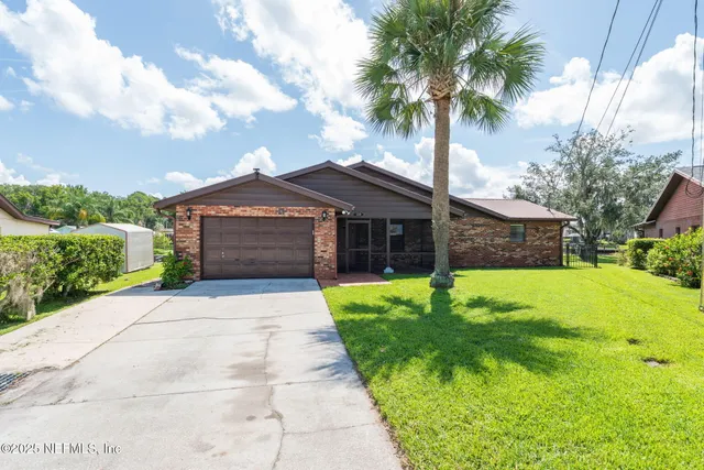 a view of a door of the house