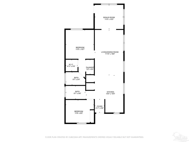 a picture of a bench in front of a door