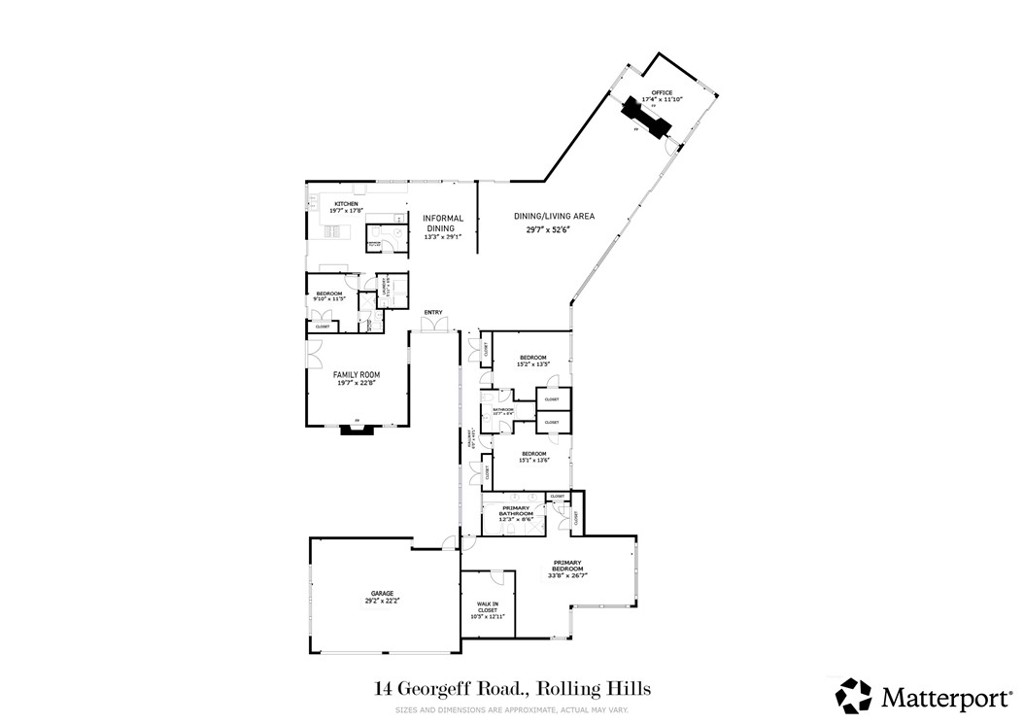 14 Georgeff Road Rolling Hills, CA 90274 - Photo 71 of 71 Floor Plan