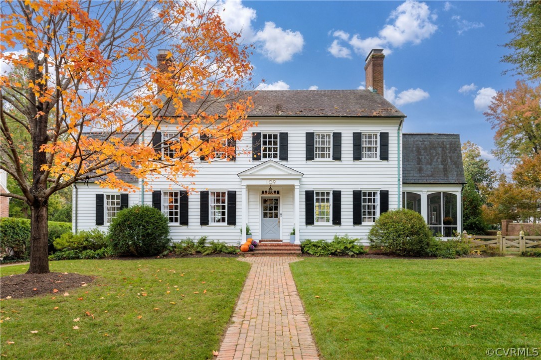 109 Nottingham Road Richmond, VA 23221 - Photo 1 of 44 Unique New England-style Colonial on a treasured Windsor Farms street