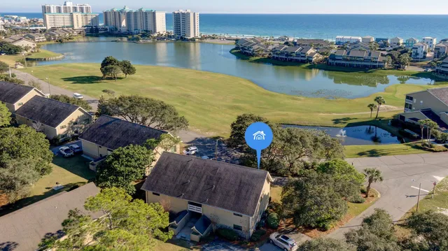 a view of a lake with a water view