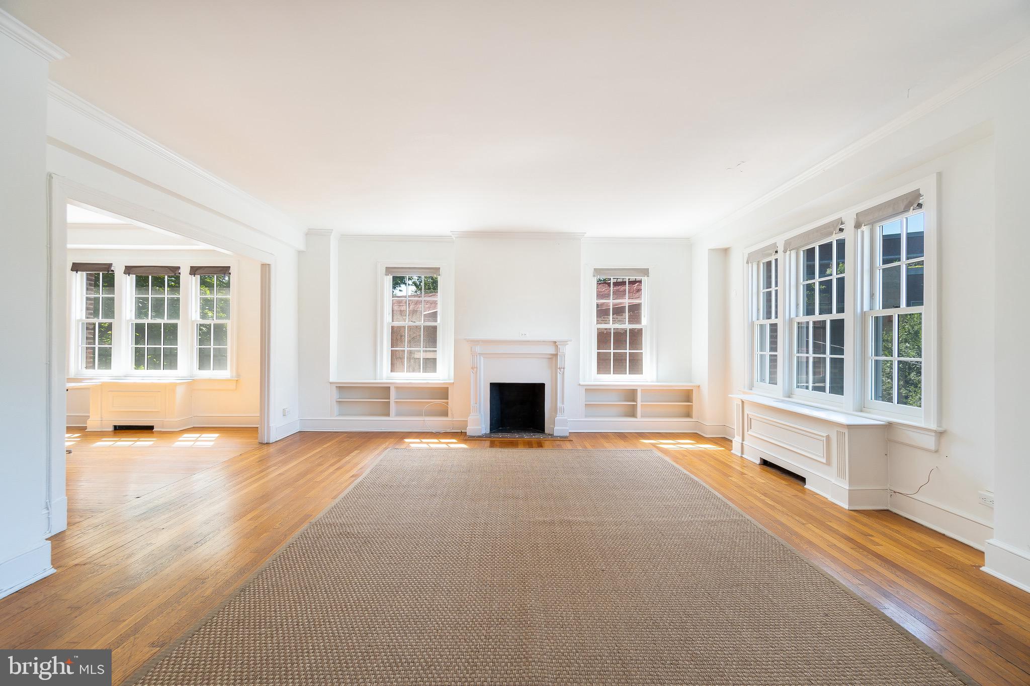 1661 Crescent Place Northwest, Unit 202 Washington, DC 20009 - Photo 3 of 19 Living room with new windows and HVAC