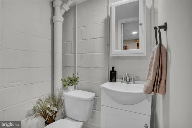 a view of a garden with a bench