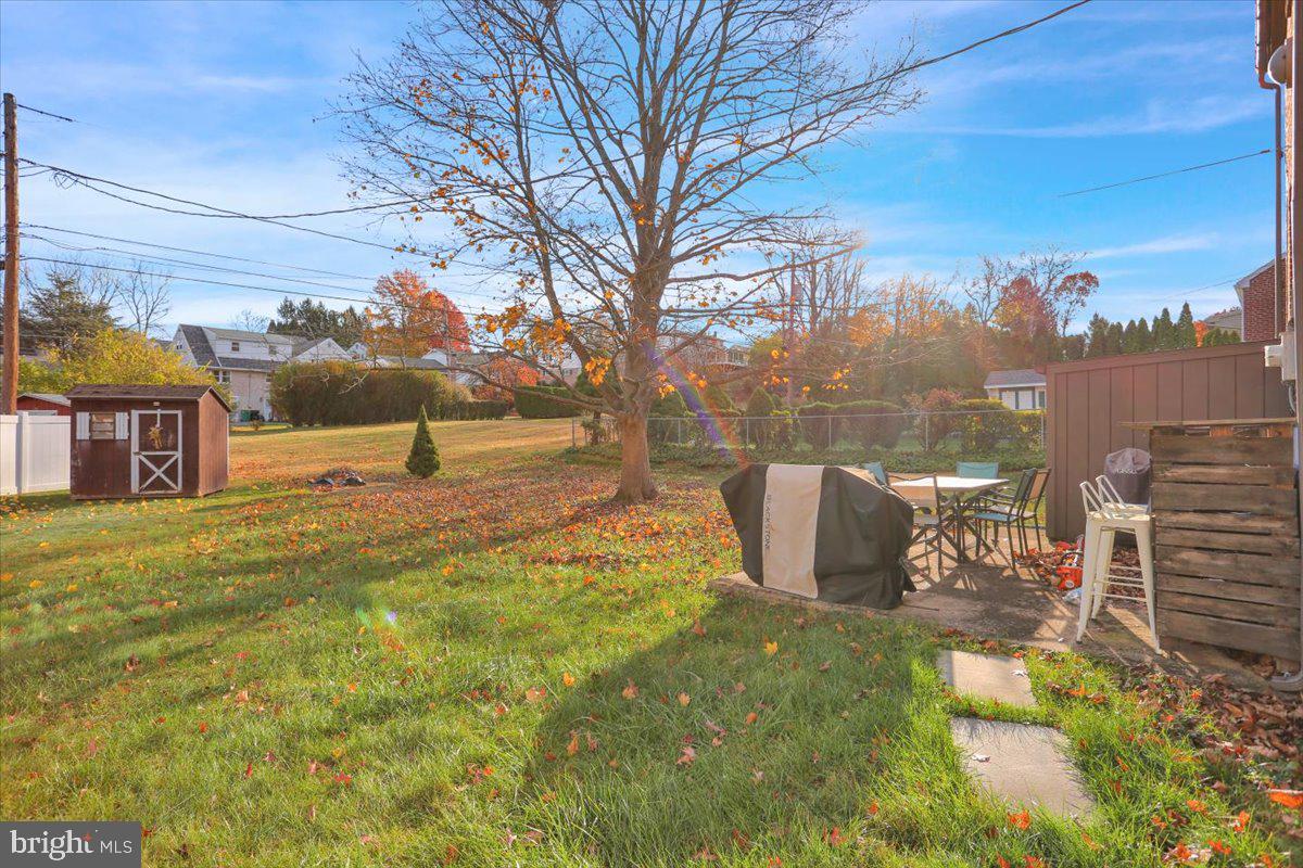 321 Jefferson Boulevard Reading, PA 19609 - Photo 31 of 32 a view of a garden with a bench