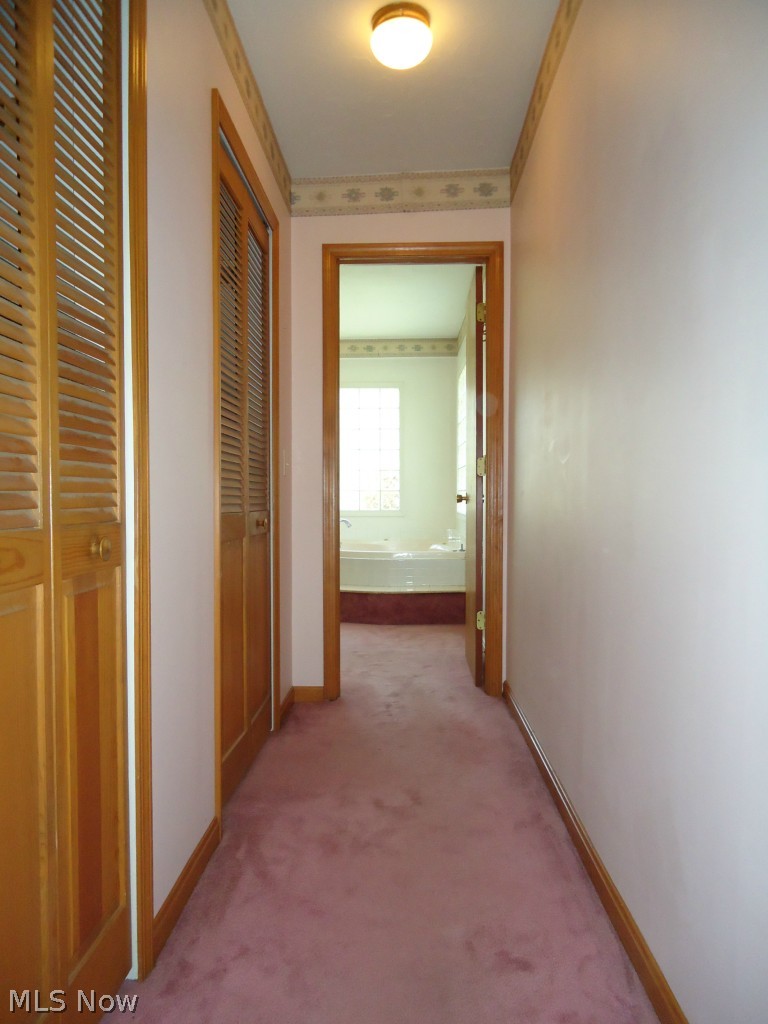 665 Ridge Road Hinckley, OH 44233 - Photo 12 of 25 Hallway in Master bedroom leads to master bathroom