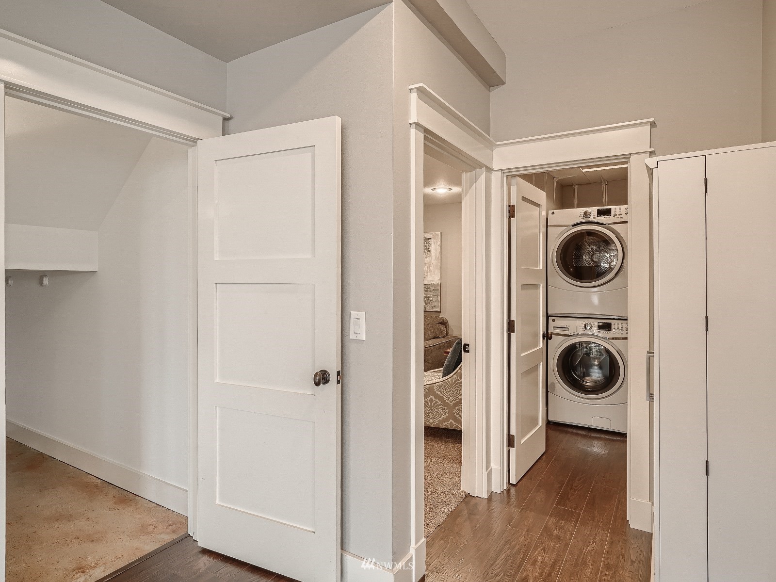 706 North 29th Street Renton, WA 98056 - Photo 33 of 37 a view of walk in closet with clothes and shoes