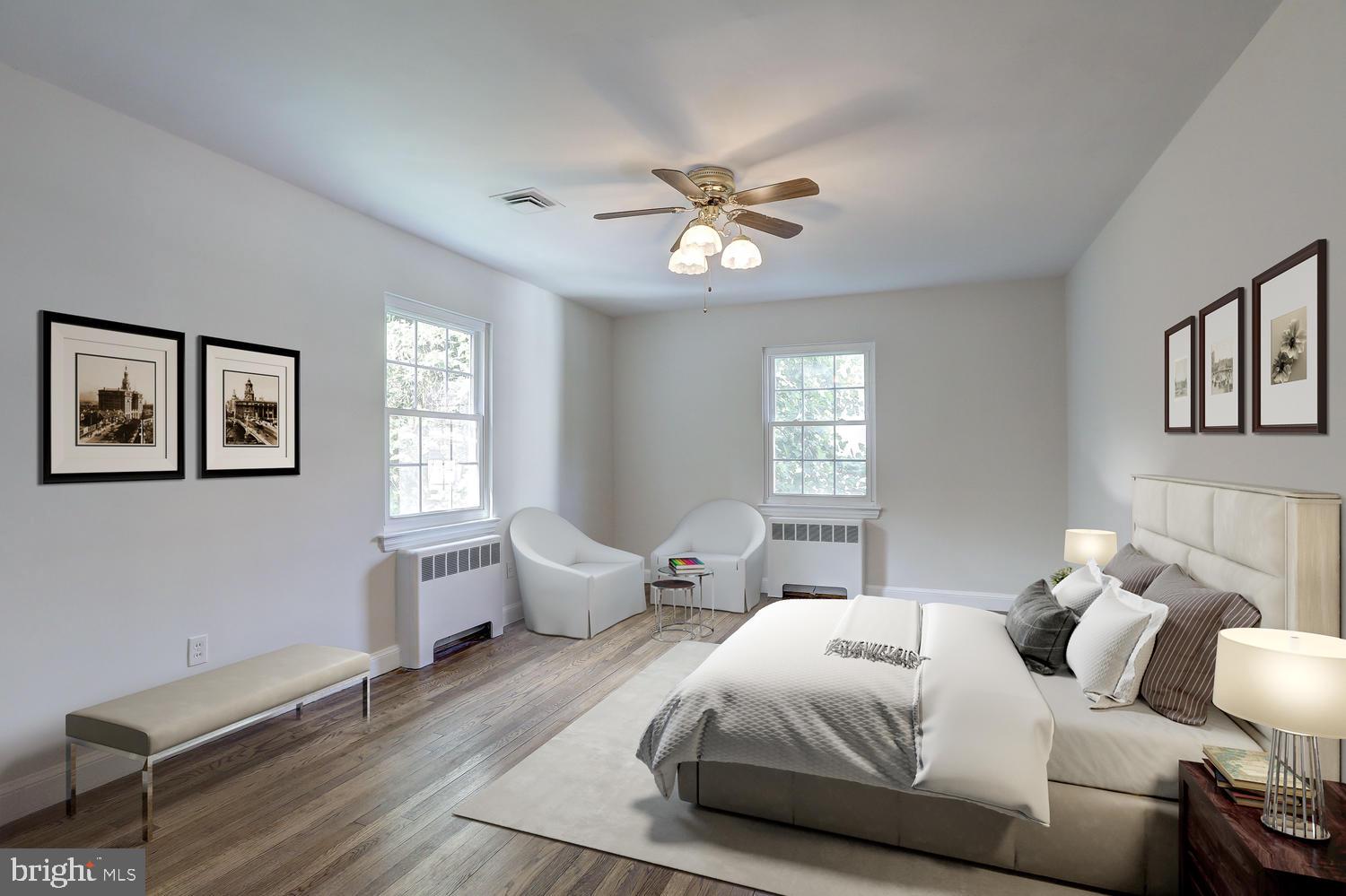 5614 Overlea Road Bethesda, MD 20816 - Photo 14 of 22 Virtually Staged Bedroom #2