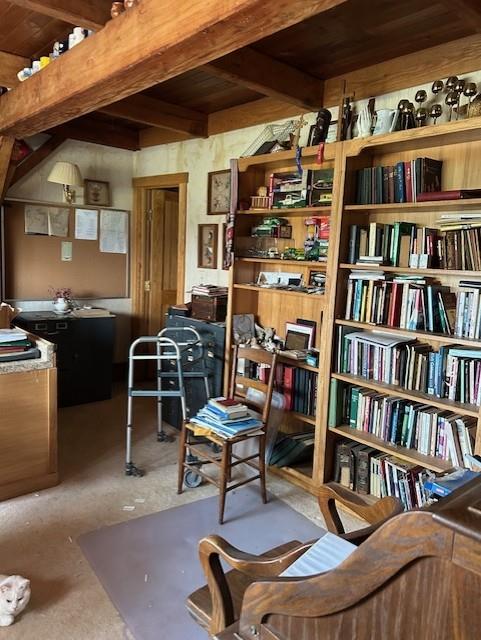 402 Tomahawk Trail Mercer, PA 16137 - Photo 21 of 26 a reading room with furniture and book shelf