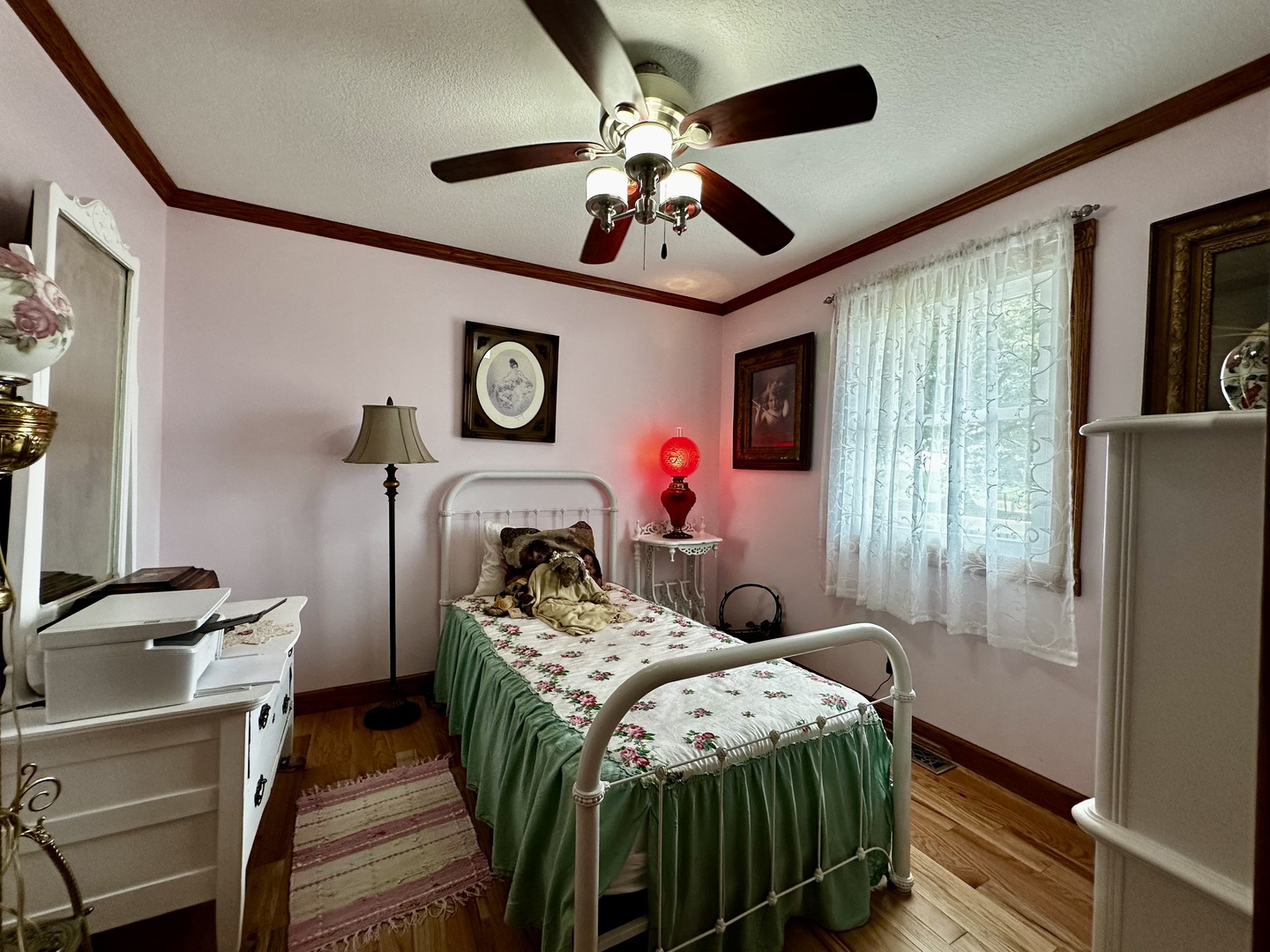 6119 Little Galilee Road Clinton, IL 61727 - Photo 11 of 26 a bedroom with a bed and a window