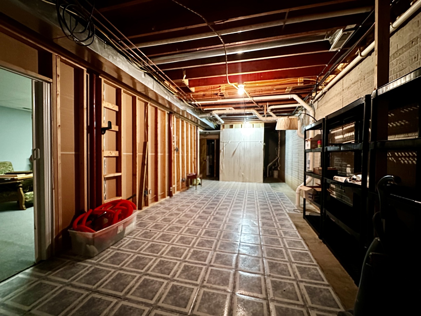 6119 Little Galilee Road Clinton, IL 61727 - Photo 16 of 26 a view of porch with a refrigerator