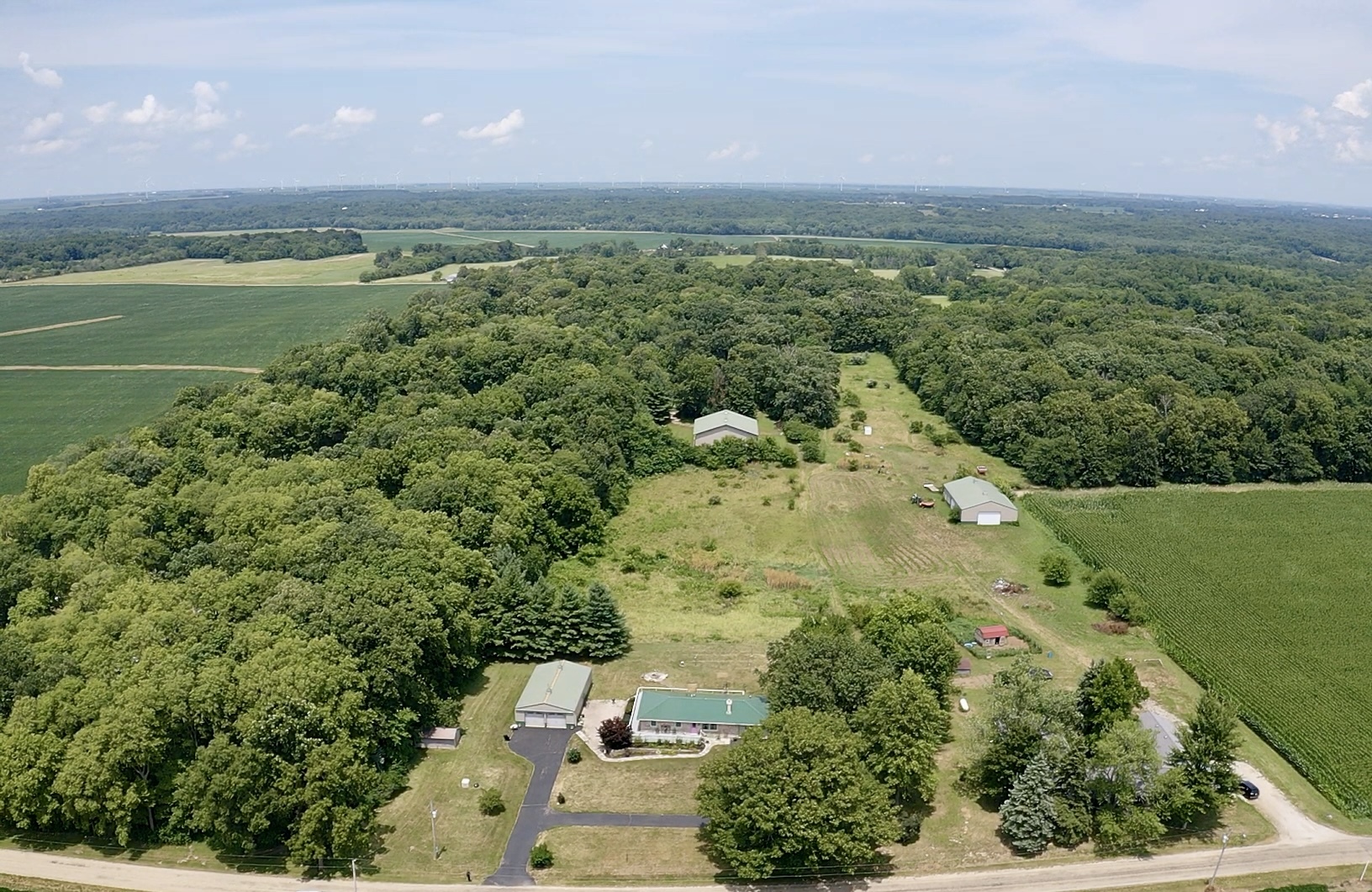 6119 Little Galilee Road Clinton, IL 61727 - Photo 26 of 26 a view of a city with a lake view