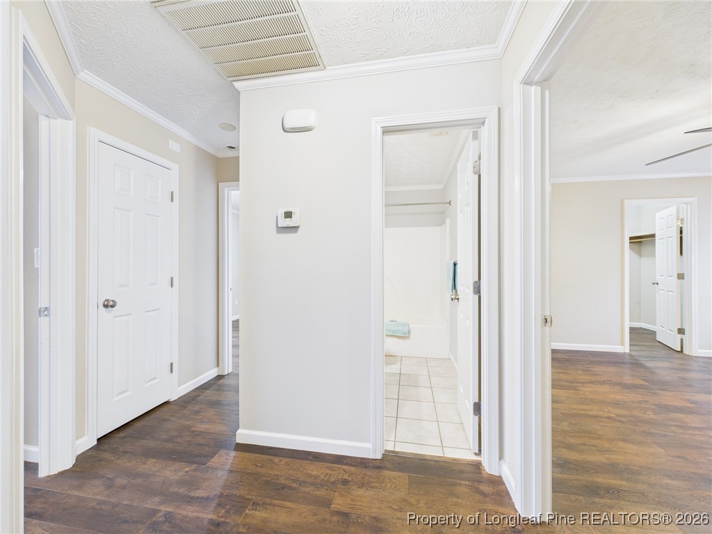 4403 Bishamon Street Hope Mills, NC 28348 - Photo 18 of 41 wooden floor with white walls