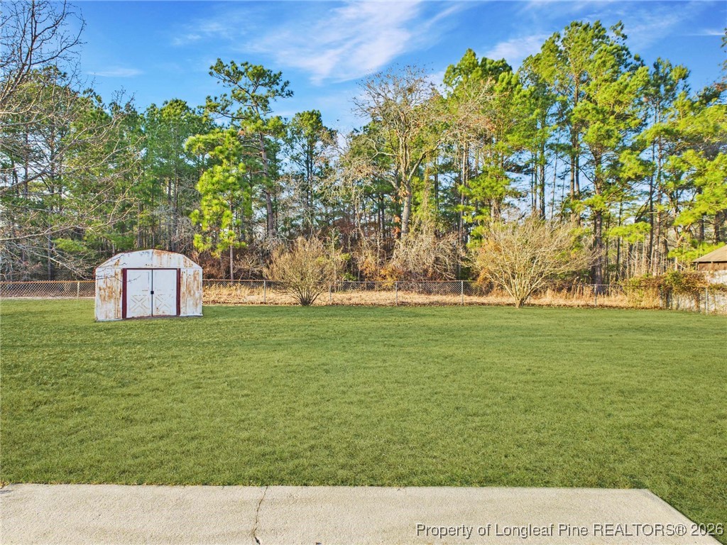 4403 Bishamon Street Hope Mills, NC 28348 - Photo 39 of 41 a picture of a yard