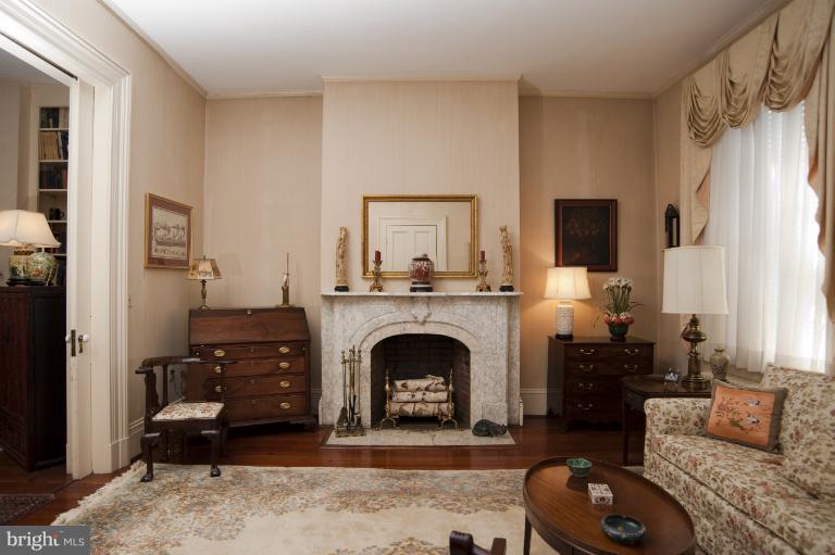 101 East 2nd Street Frederick, MD 21701 - Photo 29 of 30 a living room with furniture and a fireplace