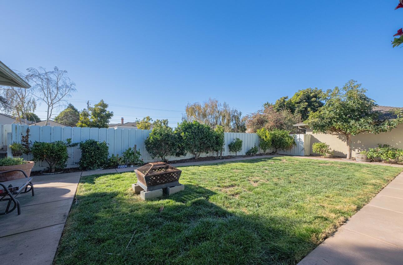 194 Riker Terrace Salinas, CA 93901 - Photo 34 of 36 a garden view with a seating space