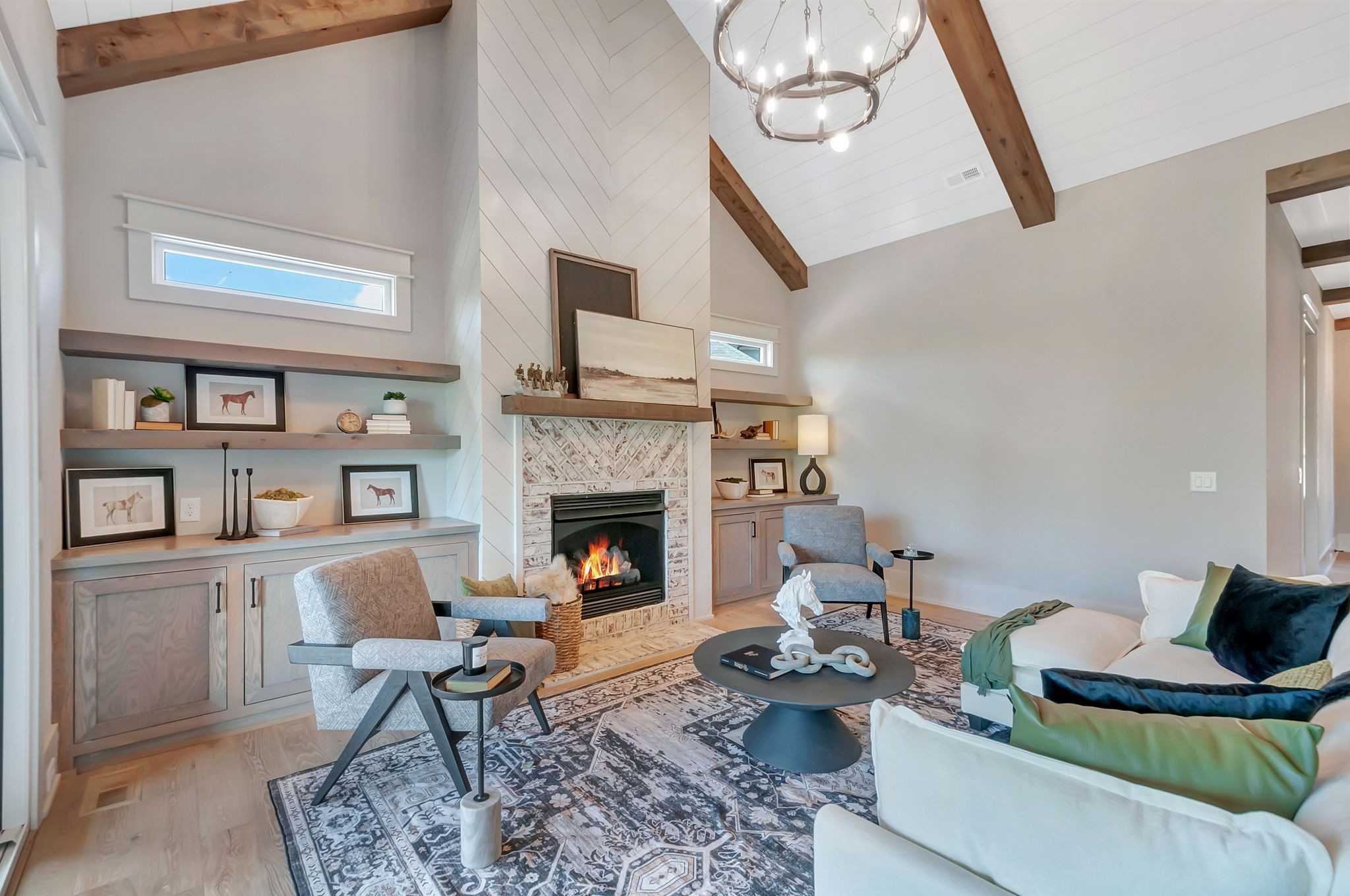 343 Circuit Road Franklin, TN 37064 - Photo 11 of 68 a living room with furniture and a fireplace