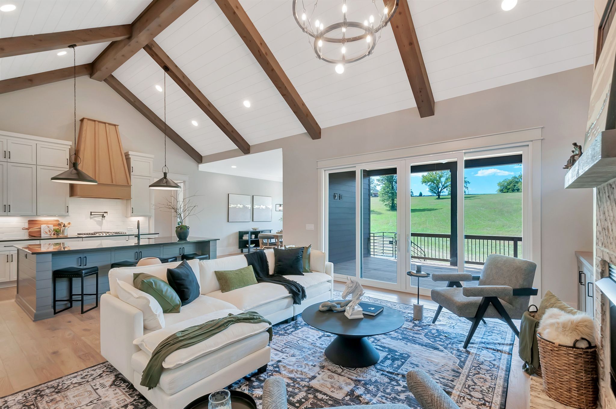 343 Circuit Road Franklin, TN 37064 - Photo 13 of 68 a living room with furniture fireplace and a large window