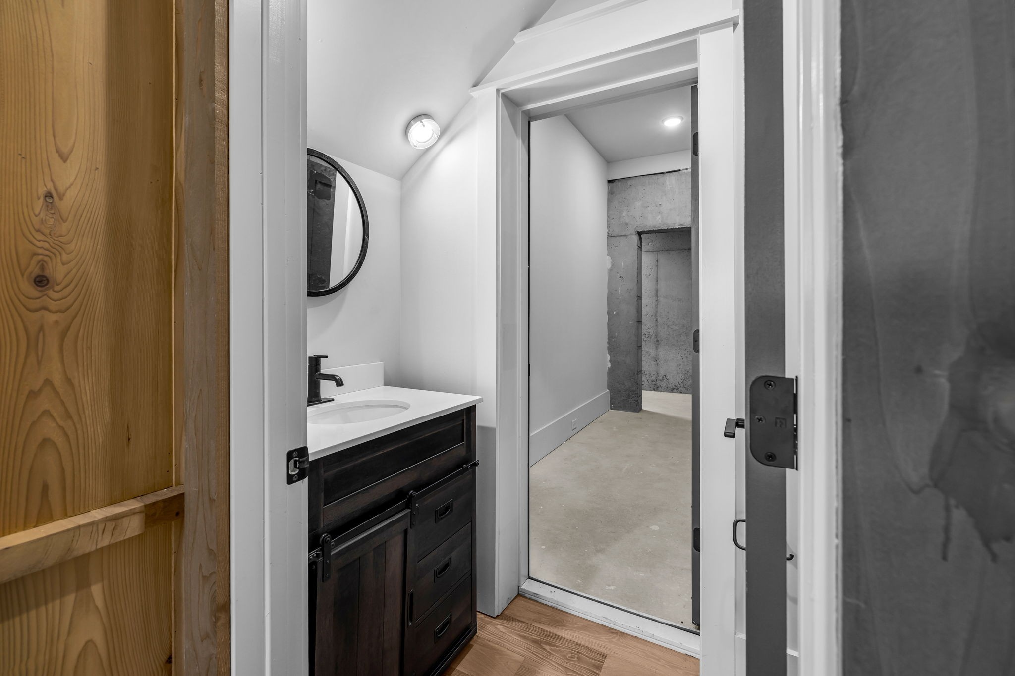 343 Circuit Road Franklin, TN 37064 - Photo 66 of 68 a bathroom with a sink and a mirror