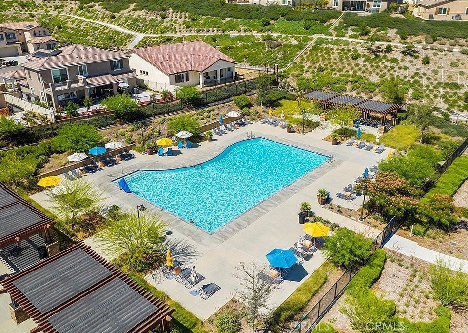 29901 Bridlegate Way Menifee, CA 92584 - Photo 39 of 43 an aerial view of residential houses with outdoor space
