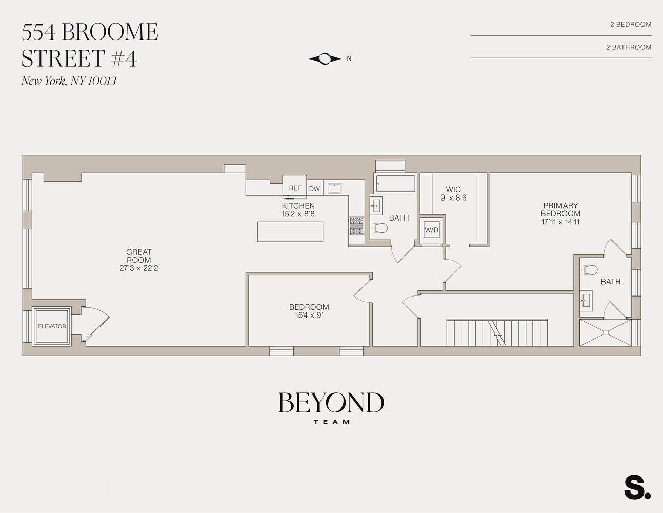 554 Broome Street, Unit 4 Manhattan, NY 10013 - Photo 13 of 13 a view of a book shelf