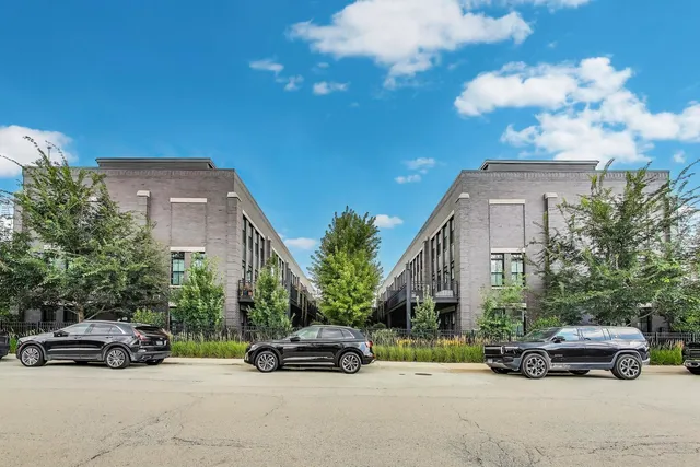 a car parked in front of a house