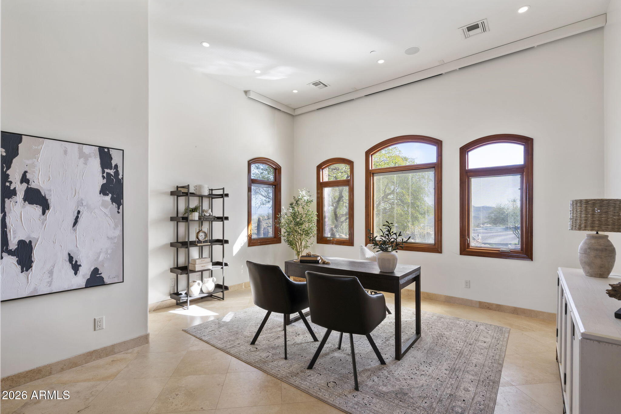 9624 Copper Ridge Trail Fountain Hills, AZ 85268 - Photo 23 of 57 a view of a a dining room with furniture window and outside view