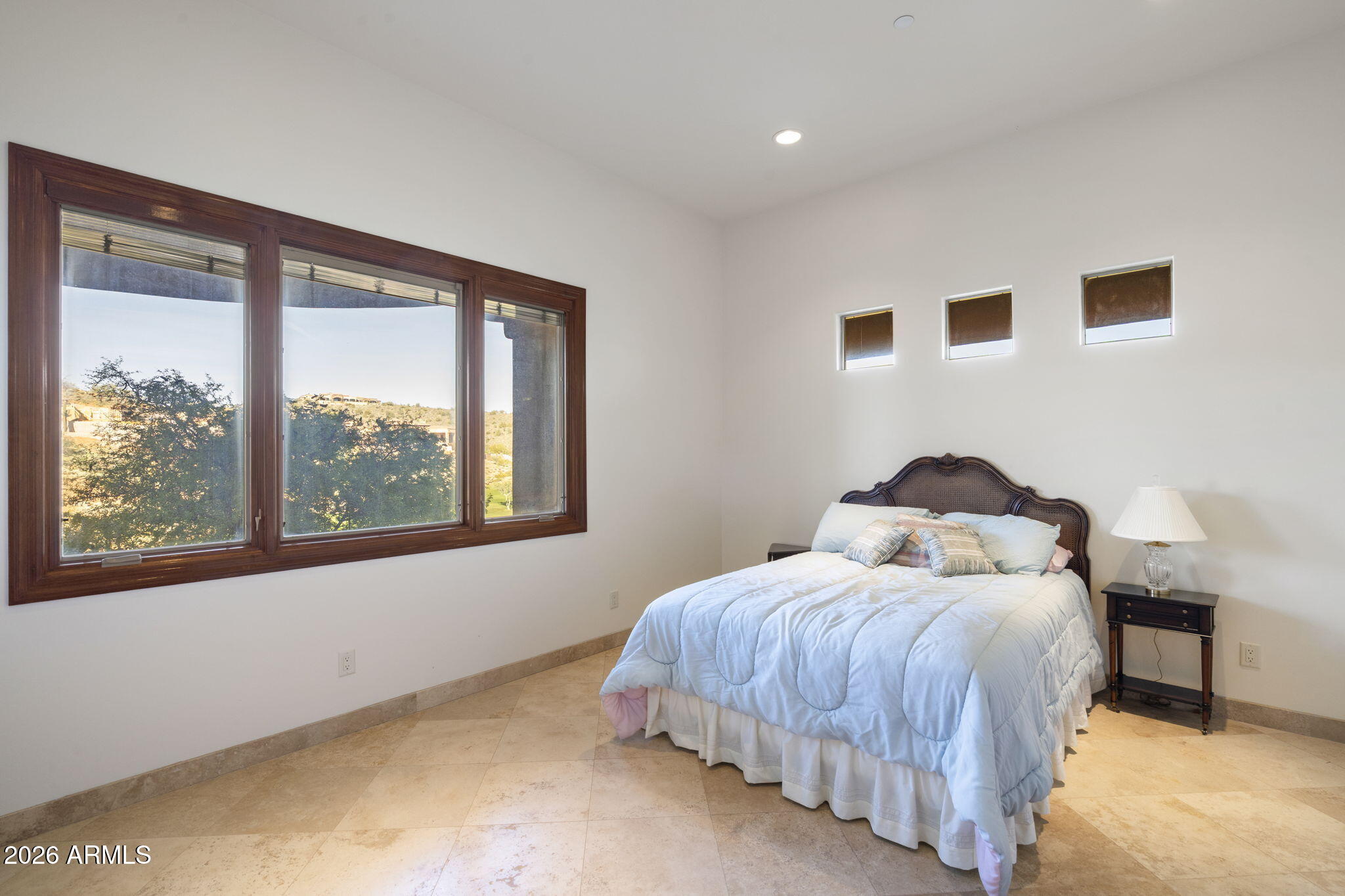 9624 Copper Ridge Trail Fountain Hills, AZ 85268 - Photo 35 of 57 a bedroom with a bed and a large window