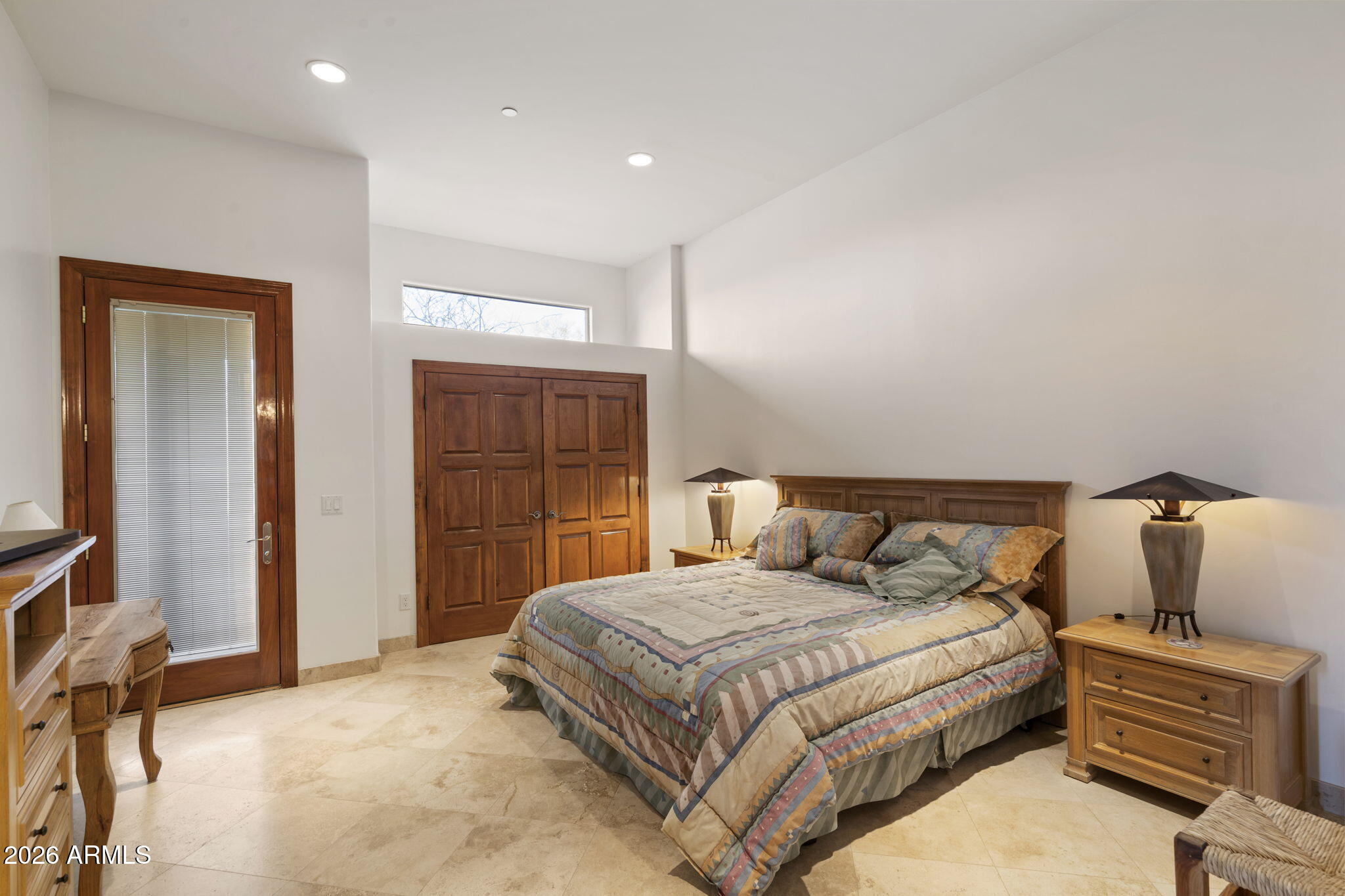 9624 Copper Ridge Trail Fountain Hills, AZ 85268 - Photo 37 of 57 a bedroom with a bed and a flat screen tv